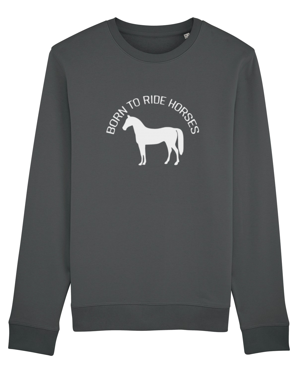 Bluză mânecă lungă Unisex Rise Anthracite
