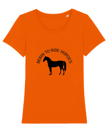 Born to Ride Design Bright Orange