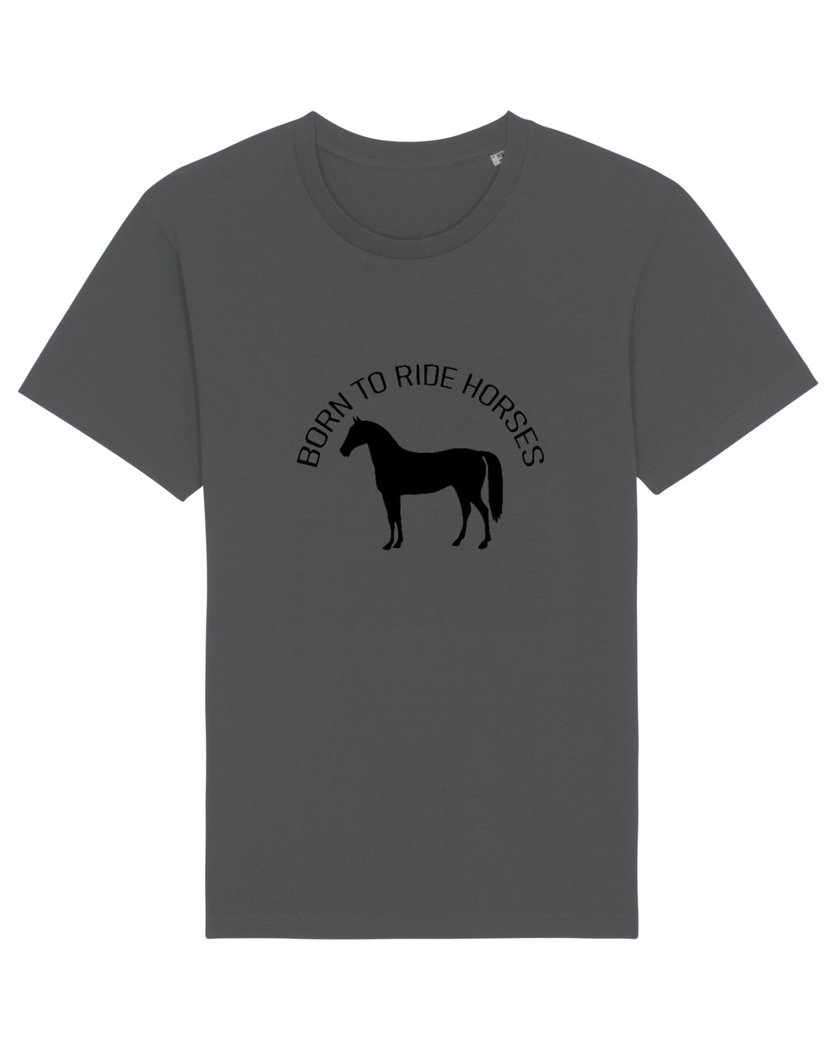 Tricou mânecă scurtă Unisex Rocker Anthracite