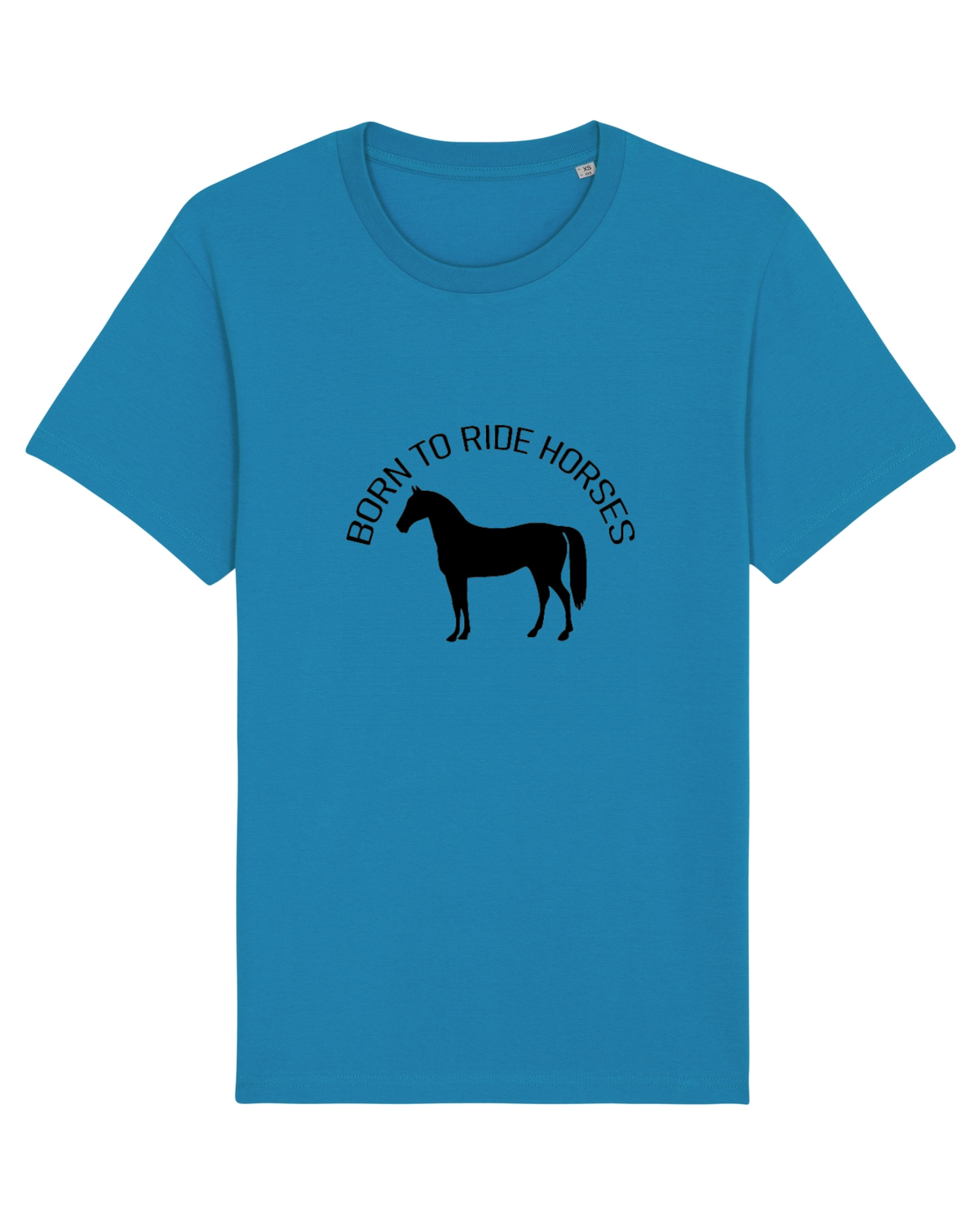 Tricou mânecă scurtă Unisex Rocker Azur