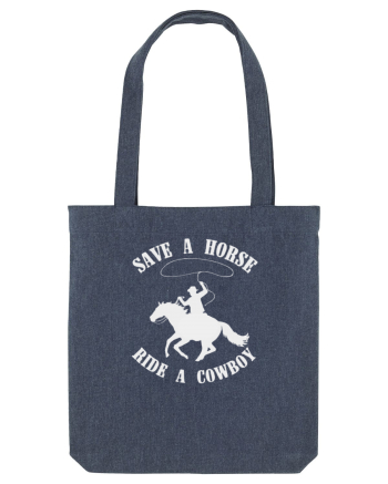 Save a horse Grey Design Midnight Blue