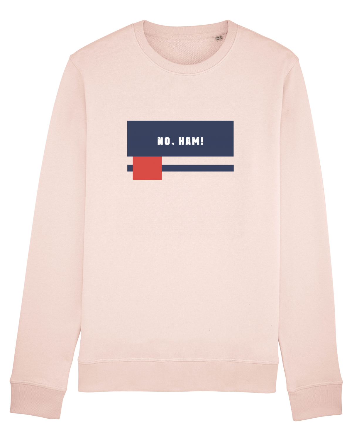 Bluză mânecă lungă Unisex Rise Candy Pink