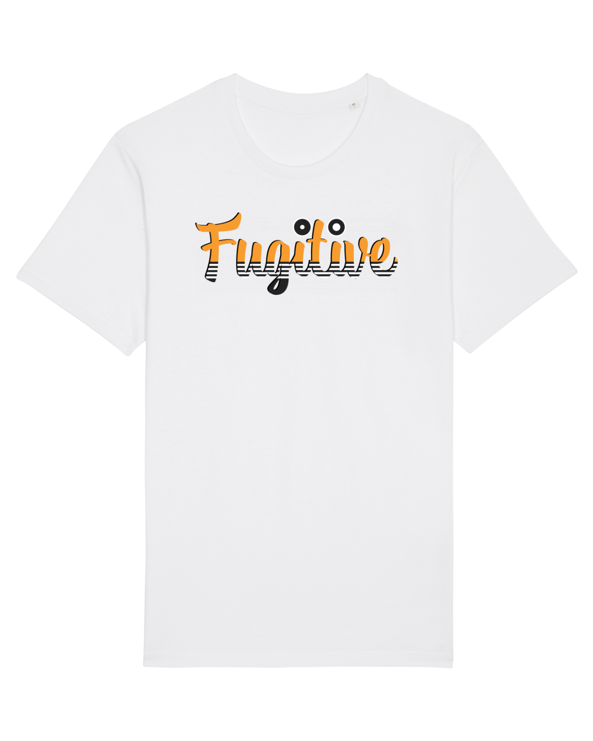 Tricou mânecă scurtă Unisex Rocker White