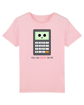You can COUNT on me Cotton Pink