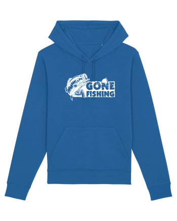 Gone Fishing Royal Blue