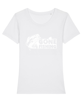 Gone Fishing White