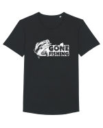 Gone Fishing Tricou mânecă scurtă guler larg Bărbat Skater