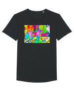 Credinte si valori Tricou mânecă scurtă guler larg Bărbat Skater