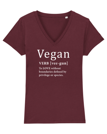 VEGAN Burgundy