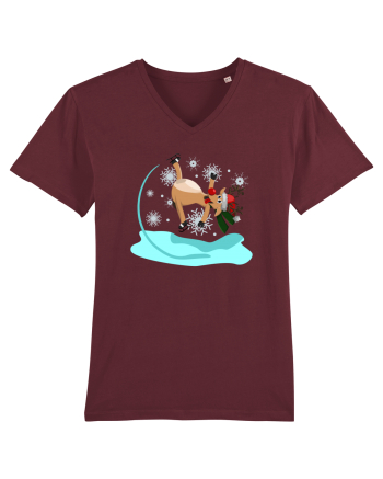 Ren pe gheata Burgundy