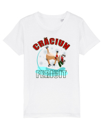 Craciun fericit Tricou mânecă scurtă  Copii Mini Creator