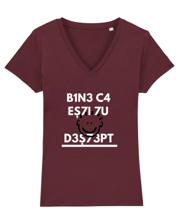 Bine ca esti tu destept Burgundy