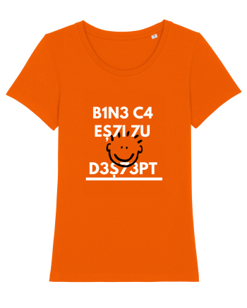 Bine ca esti tu destept Bright Orange