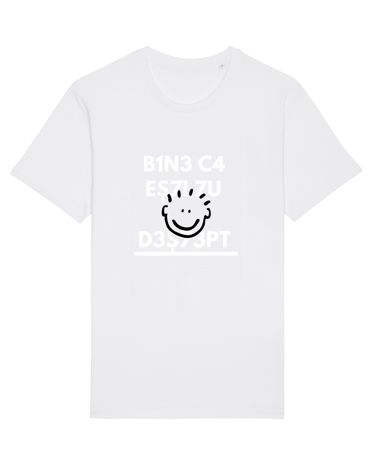 Tricou mânecă scurtă Unisex Rocker White