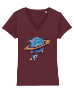 I need more space Tricou mânecă scurtă guler V Damă Evoker