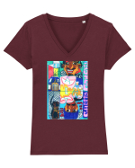 Hip-hop Tricou mânecă scurtă guler V Damă Evoker