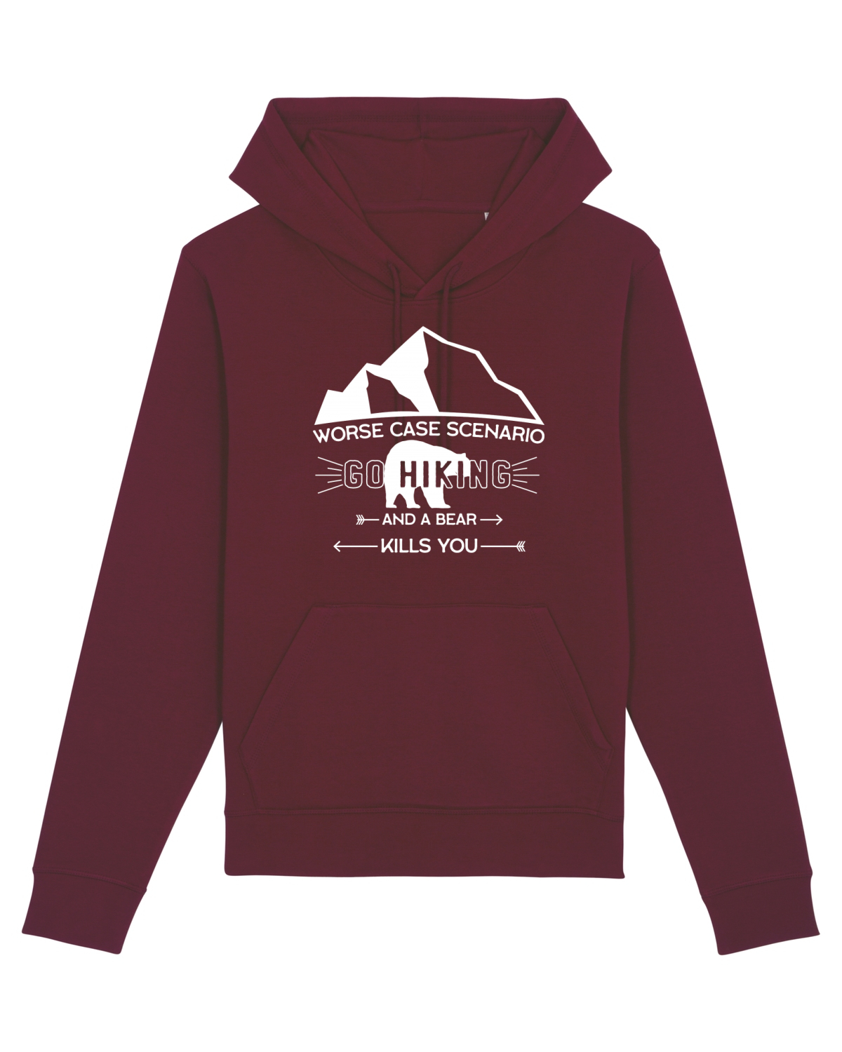 Hanorac Unisex Drummer Burgundy