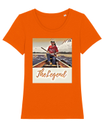 The legend IP Tricou mânecă scurtă guler larg fitted Damă Expresser