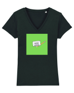Fast Forward Tricou mânecă scurtă guler V Damă Evoker
