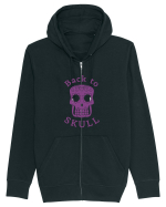 Back to Skull Hanorac cu fermoar Unisex Connector