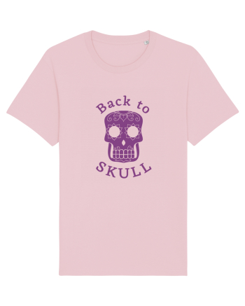 Back to Skull Cotton Pink