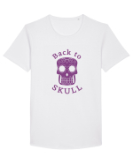 Back to Skull Tricou mânecă scurtă guler larg Bărbat Skater