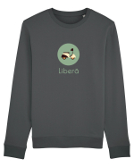 Liberă Bluză mânecă lungă Unisex Rise
