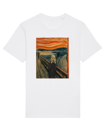 My scream White