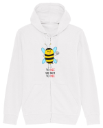To Bee or Not To Bee Hanorac cu fermoar Unisex Connector