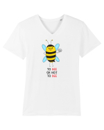 To Bee or Not To Bee Tricou mânecă scurtă guler V Bărbat Presenter