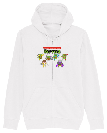 Teenage Meow-Tant Ninja Kitties White