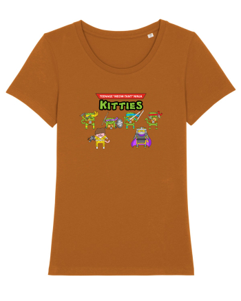 Teenage Meow-Tant Ninja Kitties Roasted Orange