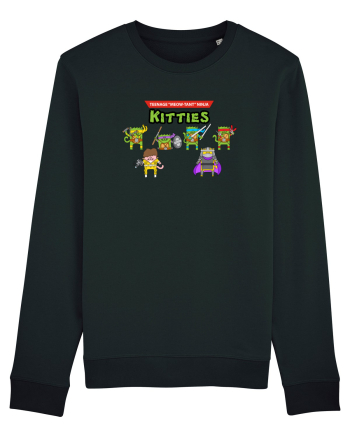 Teenage Meow-Tant Ninja Kitties Black