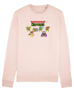 Teenage Meow-Tant Ninja Kitties Bluză mânecă lungă Unisex Rise
