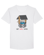 Get Well Soon Tricou mânecă scurtă guler larg Bărbat Skater