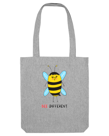 Bee Different Heather Grey