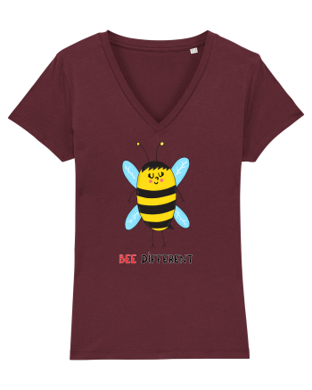 Bee Different Burgundy