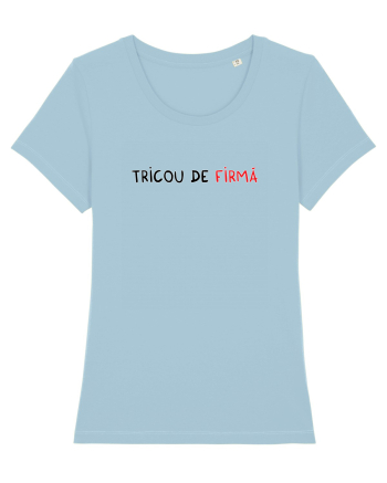 Tricou de FIRMĂ Sky Blue