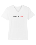 Tricou de FIRMĂ Tricou mânecă scurtă guler V Bărbat Presenter
