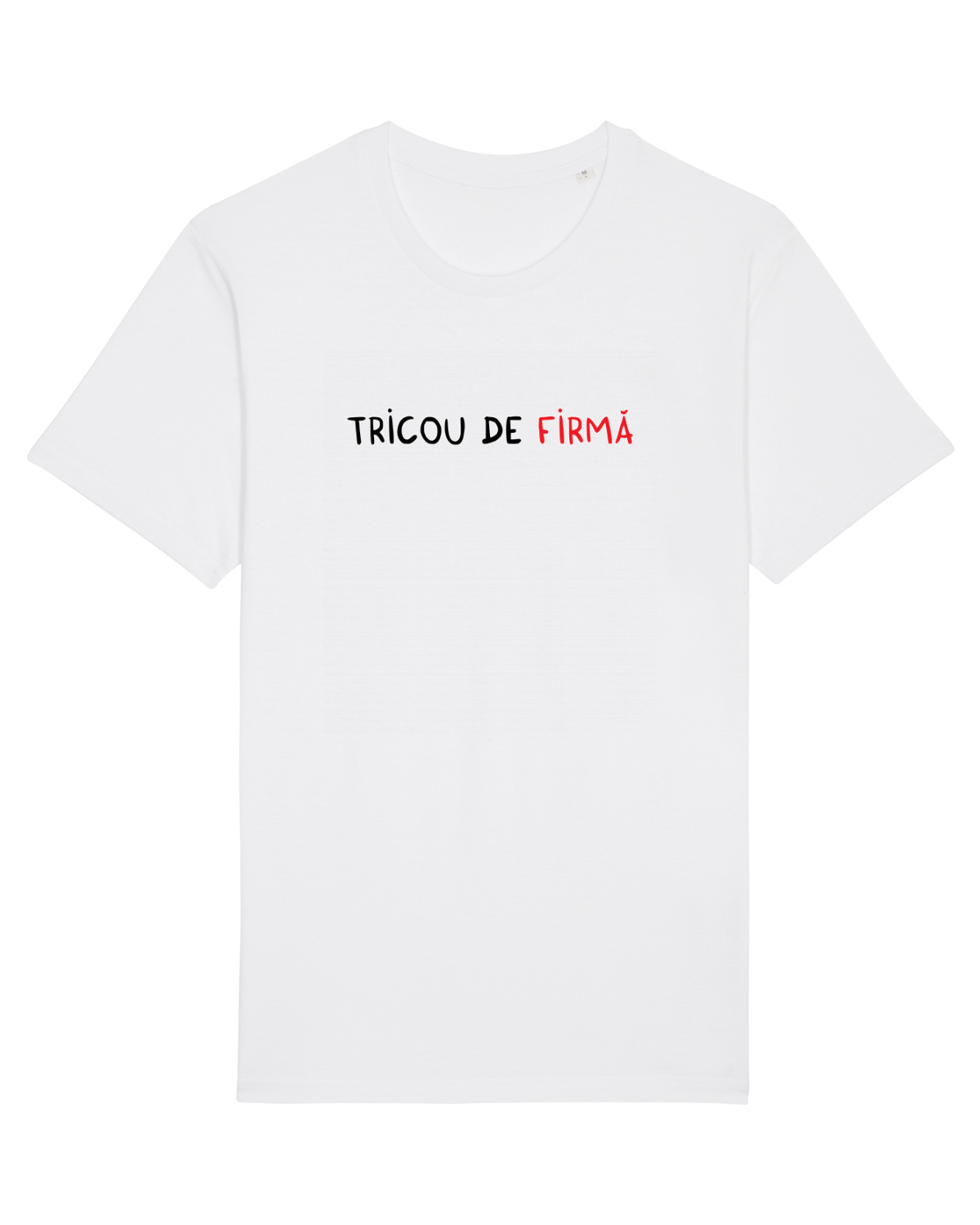 Tricou mânecă scurtă Unisex Rocker White