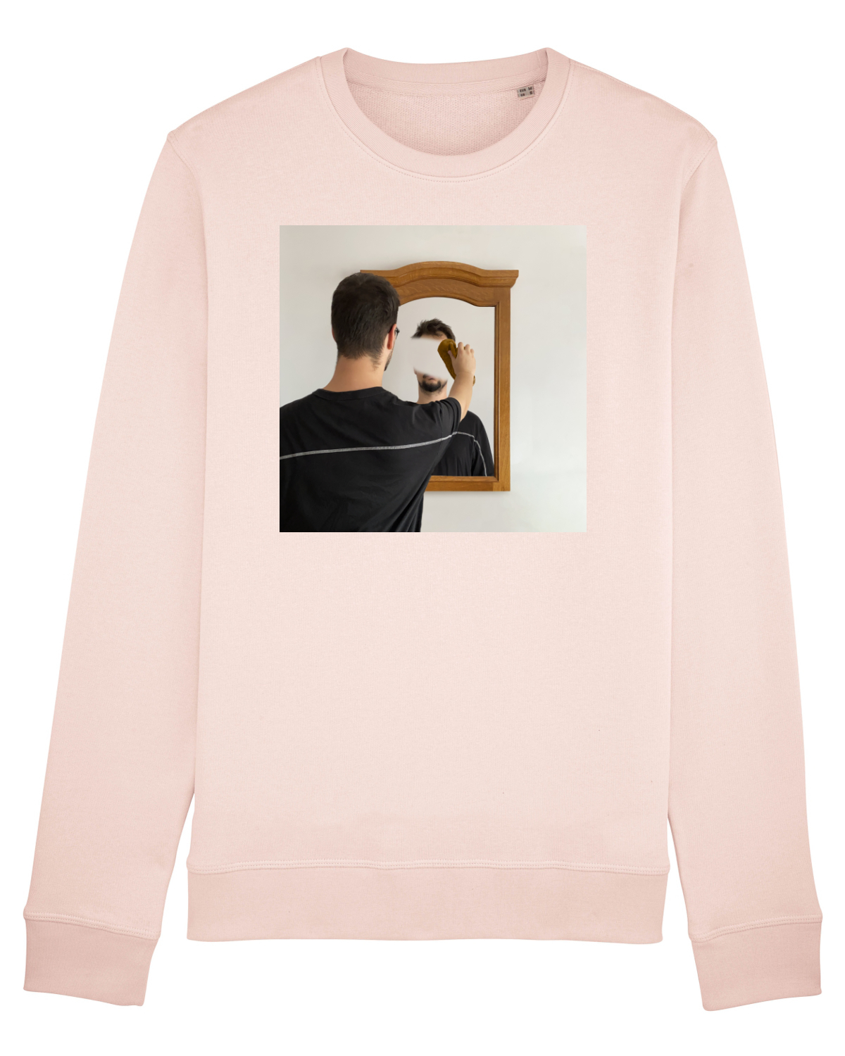 Bluză mânecă lungă Unisex Rise Candy Pink