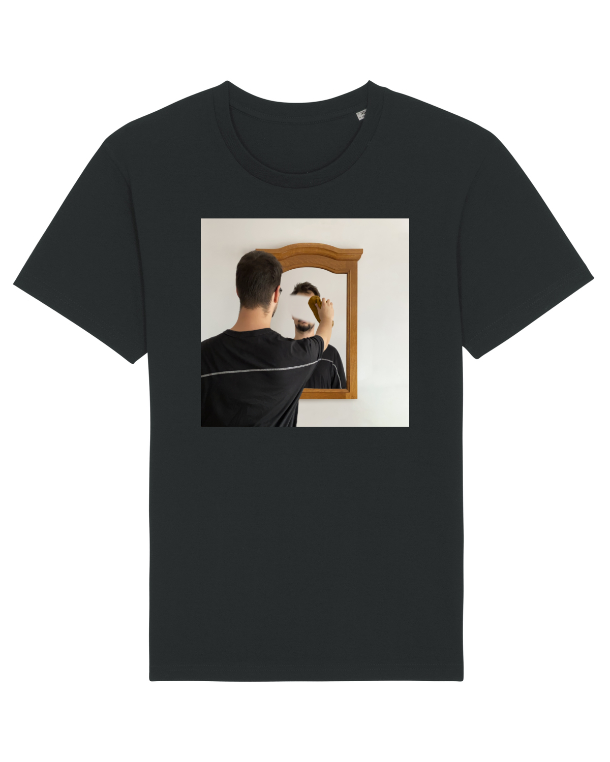 Tricou mânecă scurtă Unisex Rocker Black