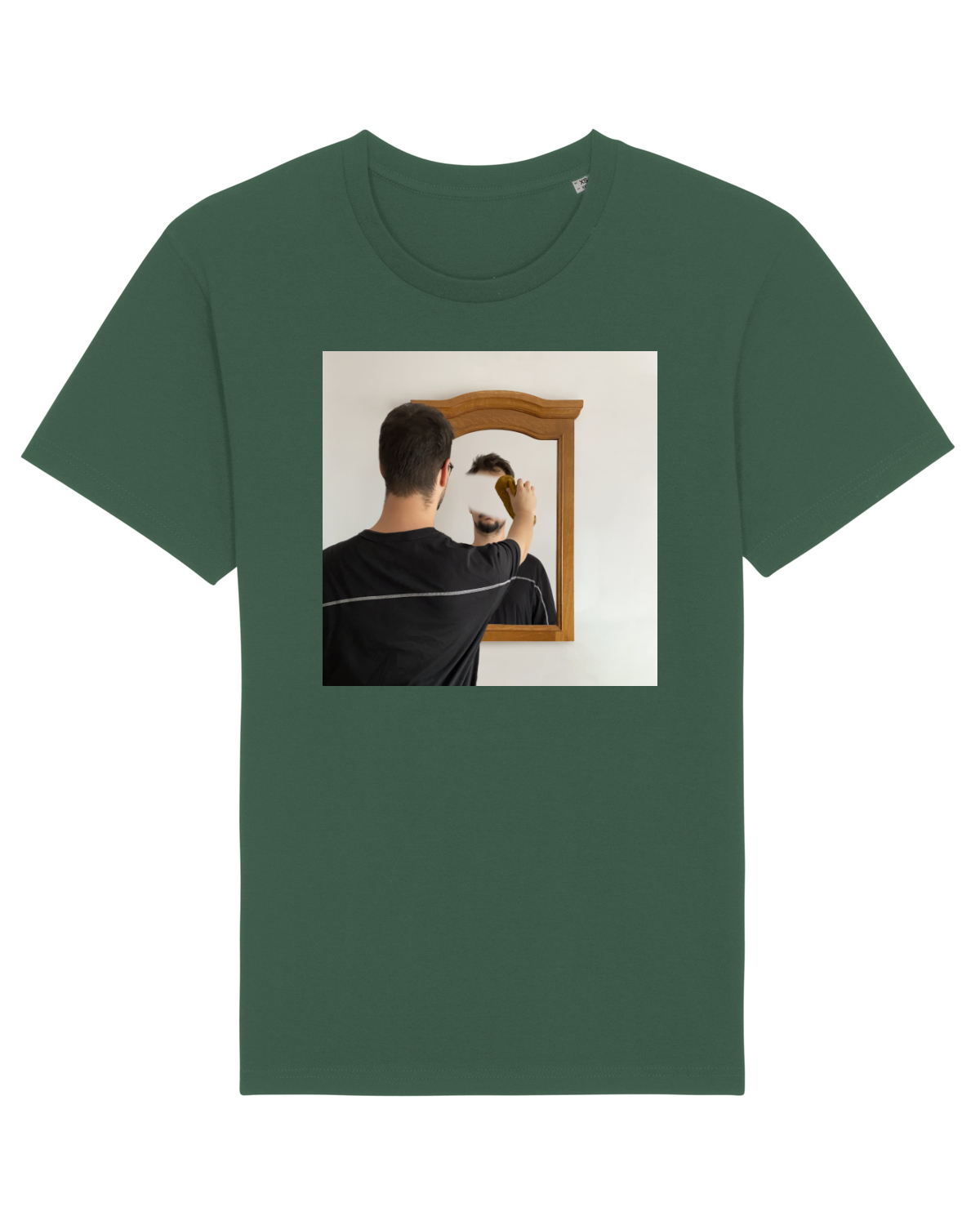 Tricou mânecă scurtă Unisex Rocker Bottle Green
