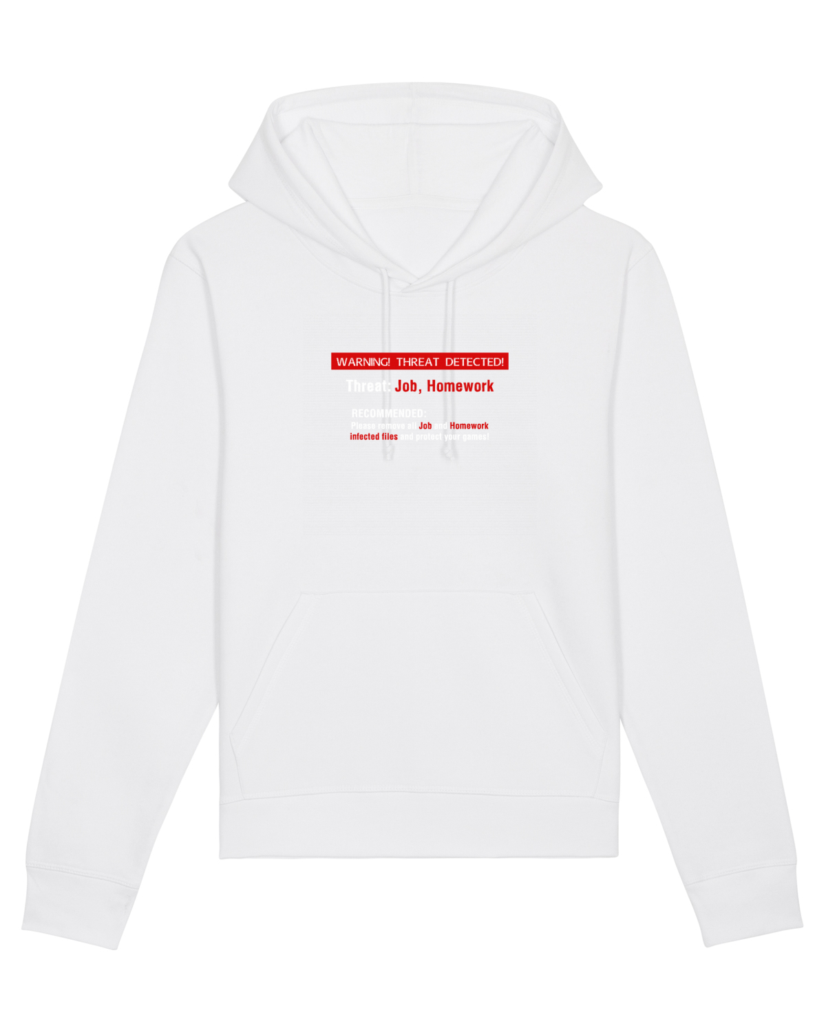Hanorac Unisex Drummer White