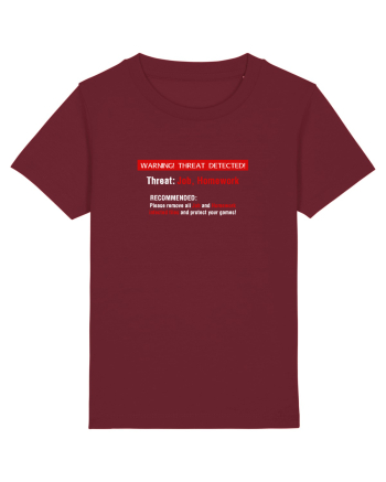 JOB and Homework virus Burgundy