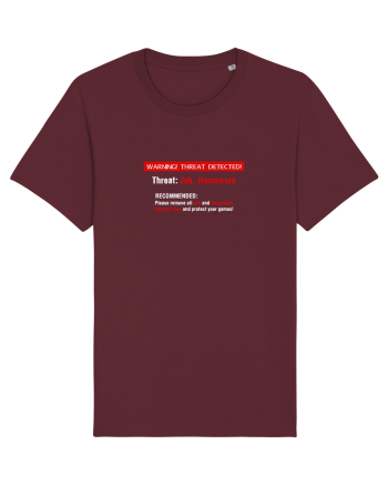 JOB and Homework virus Burgundy