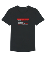 JOB and Homework virus Tricou mânecă scurtă guler larg Bărbat Skater