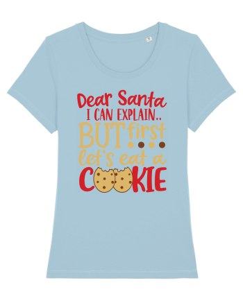 Dear Santa I Can Explain Sky Blue