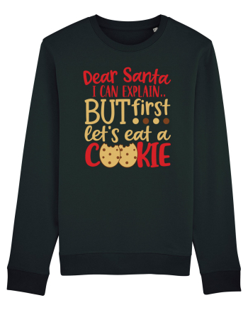 Dear Santa I Can Explain Black