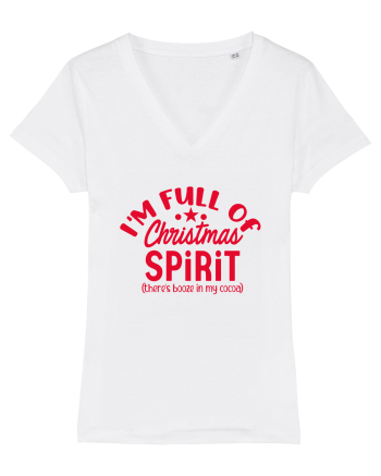 I'm Full Of Christmas Spirit White